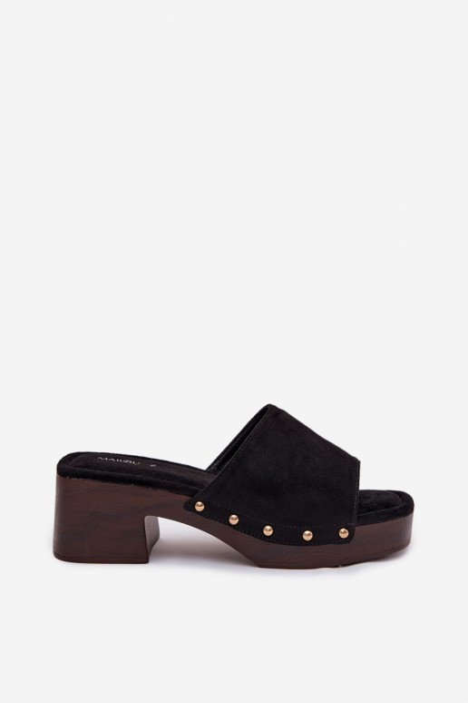 Damespantoffels Op Klok Ze gouden kleurmi Studs zInart Davessa