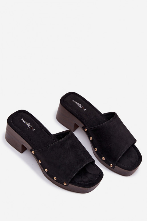 Damespantoffels Op Klok Ze gouden kleurmi Studs zInart Davessa