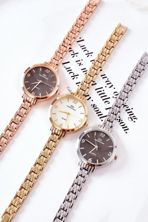 Horloge Op de armband Giorgio&Dario gouden kleur