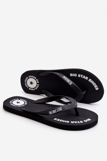 Mâle Chaussons Chaussons Big Star LL174423 couleur noire 2