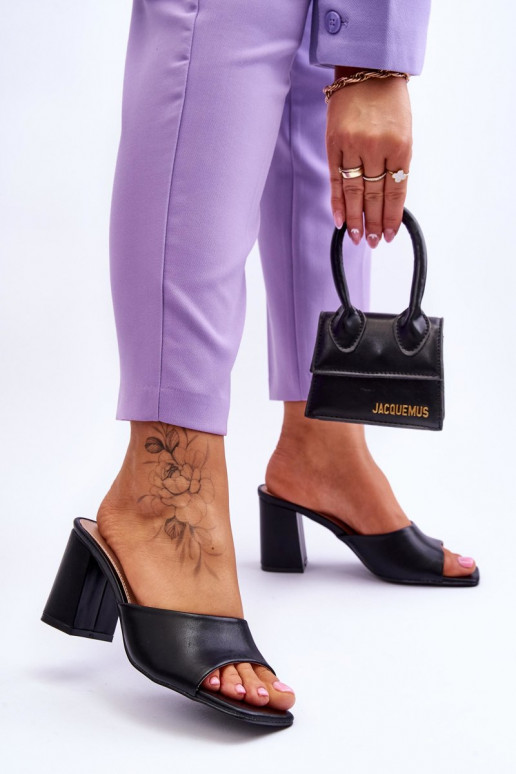 Dames Leer Het klassieke model Slippers zInart Loara