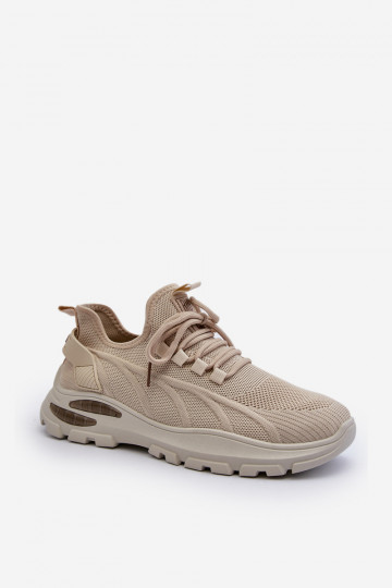 Sneakers model schoenen Het heeftnnen HI-POLY SYSTEM Big Star NN174469 beige