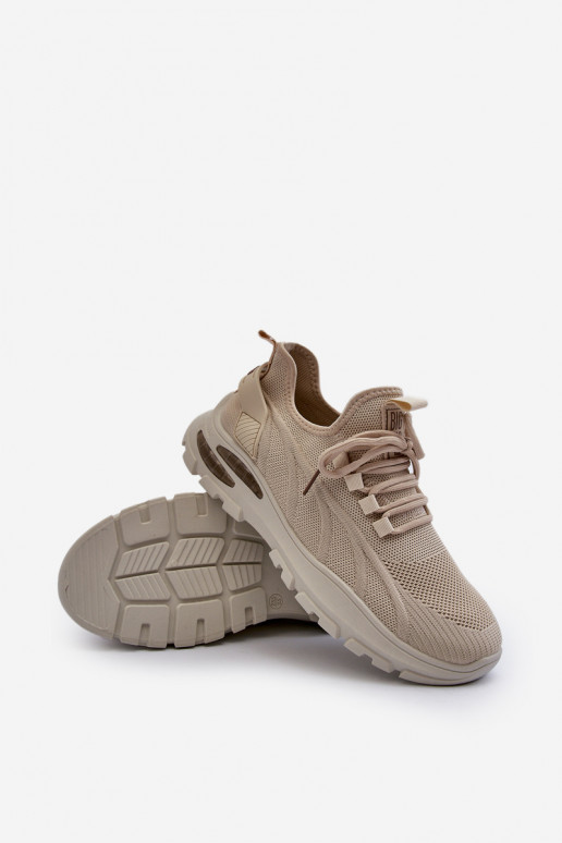 Sneakers model schoenen Het heeftnnen HI-POLY SYSTEM Big Star NN174469 beige