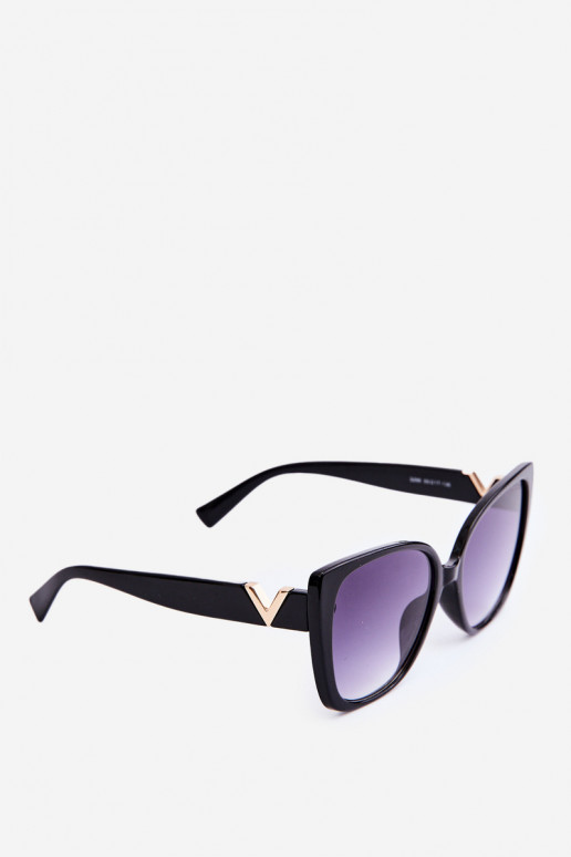Feminin Sonnenbrille schZuarze Farbe