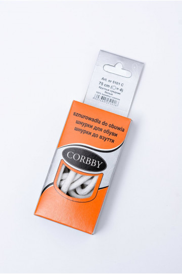 Corbby witte rond geschoenveters 2