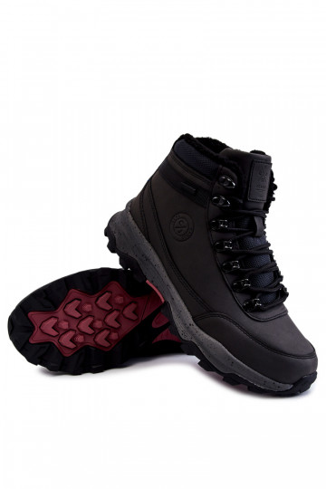 Mâle Chaussures de randonnée chauffantes Cross Jeans KK1R4027C couleur noire 2