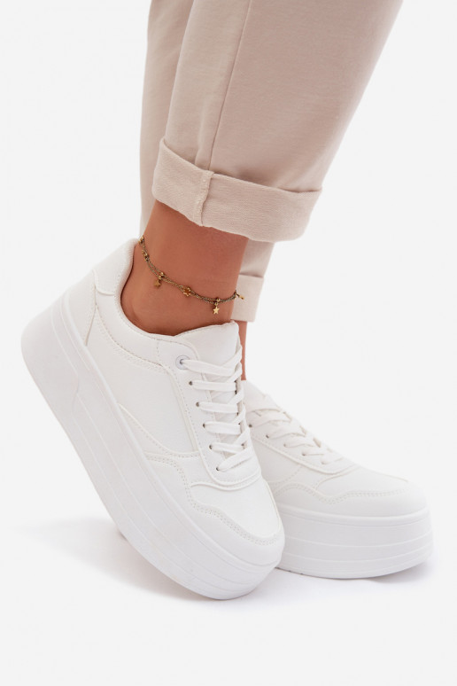 Sneakers model schoenen Dames met platform Initte kleur Feressa