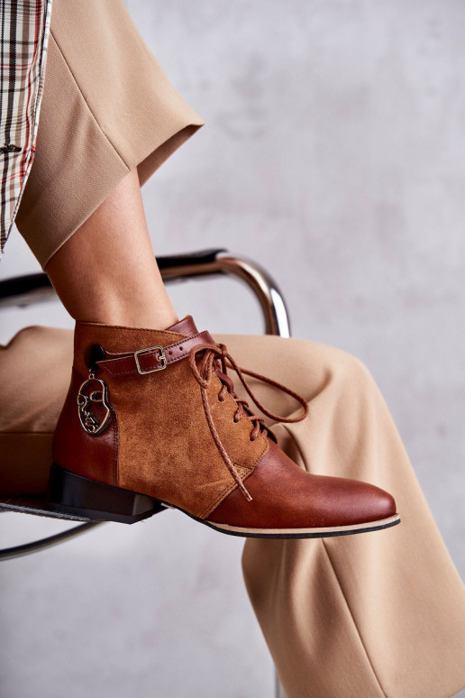 Bottes pour femmes Chaussure Il fautciejka 5743A-29 marron