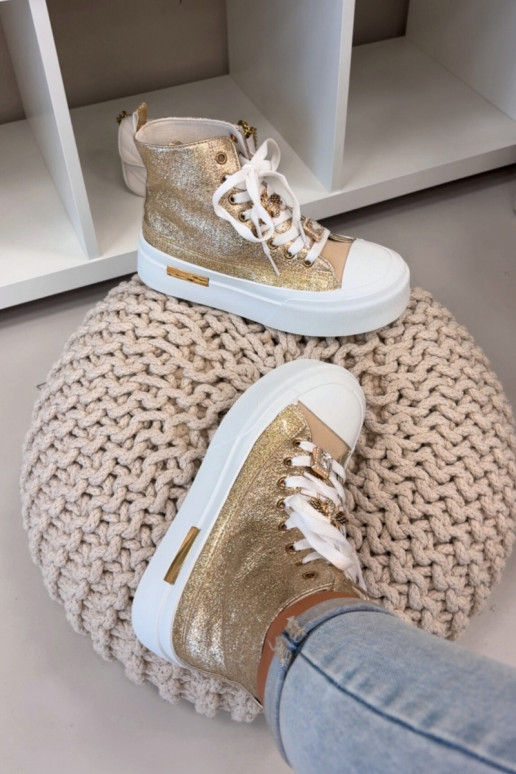 Sandales à plateforme Auksinės Gracella