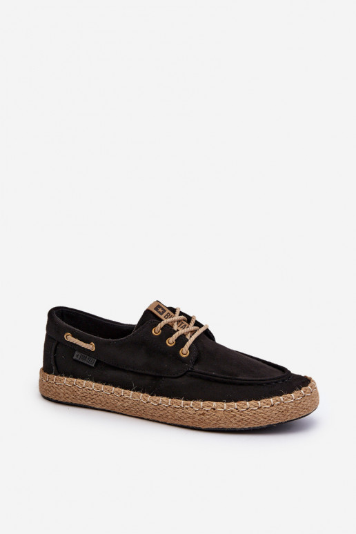 espadrilles Mâle avec des lacets Big Star NN174051 couleur noire