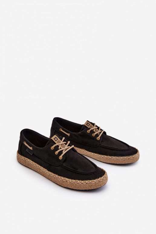 espadrilles Mâle avec des lacets Big Star NN174051 couleur noire