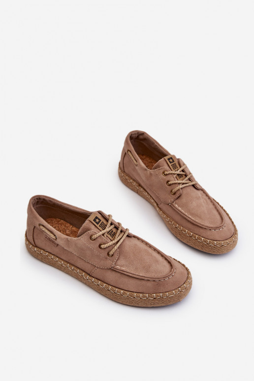 espadrilles Mâle avec des lacets Big Star NN174054 beige