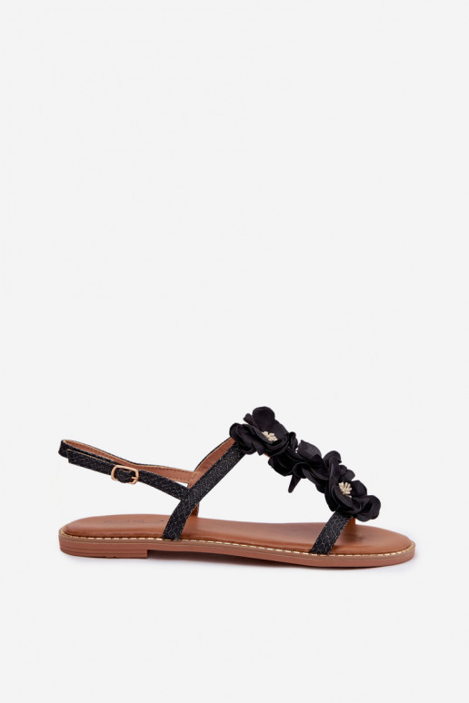Sandalen voor dames Met sierlijki met bloemmotievenkami zInart Noemia