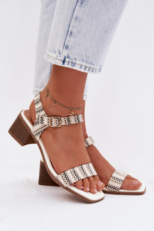 Sandales pour femmes Klocke couleur blanche Sabela