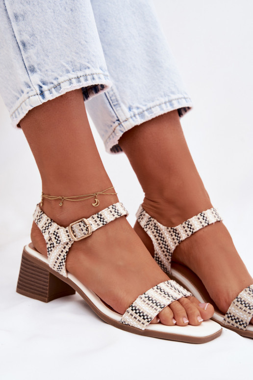 Dames sandalen Op Klok Initte kleur Sabela