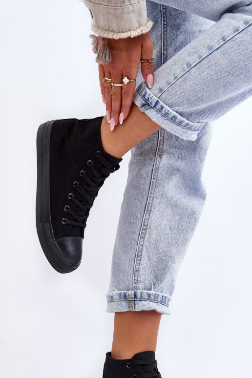 Chaussures de loisirs couleur noire Socerio