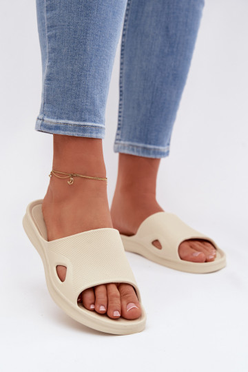 Mules classiques féminines couleur sable Juniria