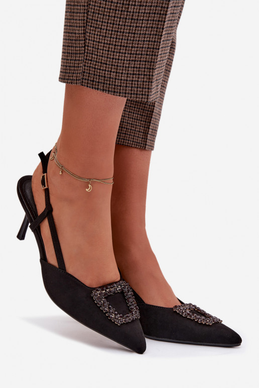 Dames sandalen met dunne hakken met ornamenten zInart Ismeria