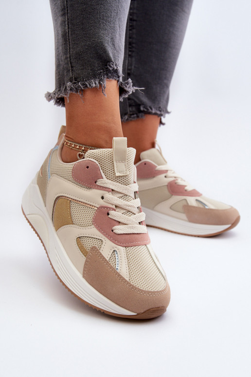 Sneakers model schoenen Dames met platform Verschillende kleuren Lenivia