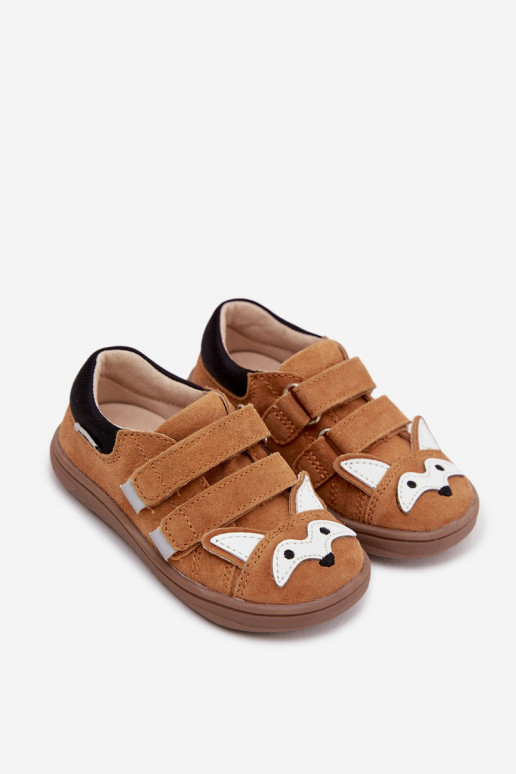 Haut Schuhe Barefoot Kindisch Mit einem Thema Lisa Bartek 8600563 braune Farbe