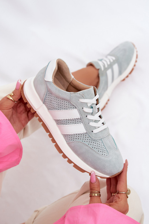 Sneakers Stilvollllschuhe FemininErmöglichtturalnego aus INildlederu Mintfarbe Es mussrceline