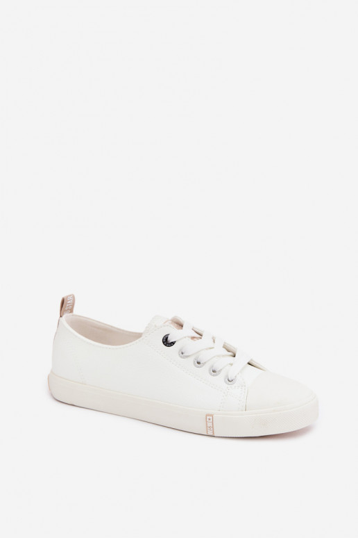 Chaussures de loisirs en cuir écologique Big Star TT274023 couleur blanche