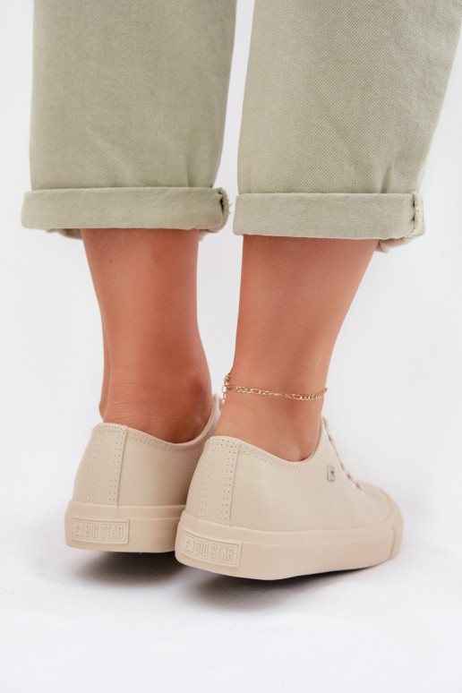 Vrijetijdsschoenen Eko Leer Big Star TT274019 beige