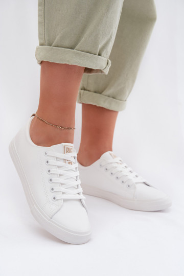 Casual schoenen van kunstleer Big Star TT274001 in witte kleur 2