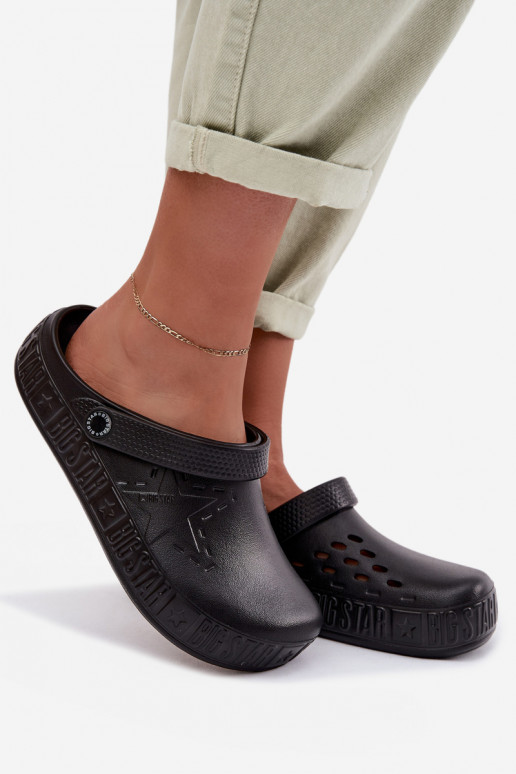 Slippers Klompen Dames LichtgeInicht pantoffels Big Star TT274A084 zInart