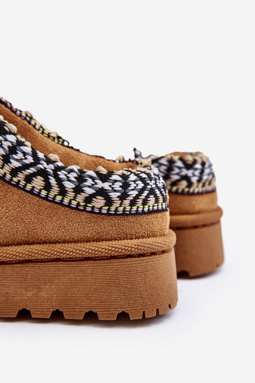 Chaussons Puéril Un modèle convaincant réchauffer marron Olivane