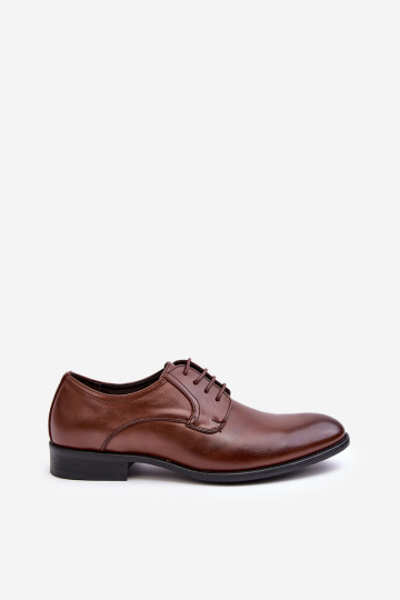 Männlich Haut Schuhe braune Farbe Harene 2