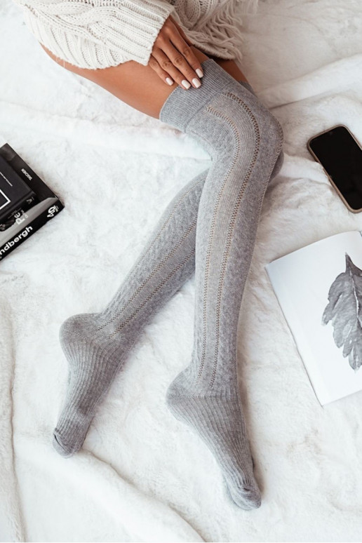 ZakolanóInki Dames met elementen van opengeInerkt INarkocz grijs