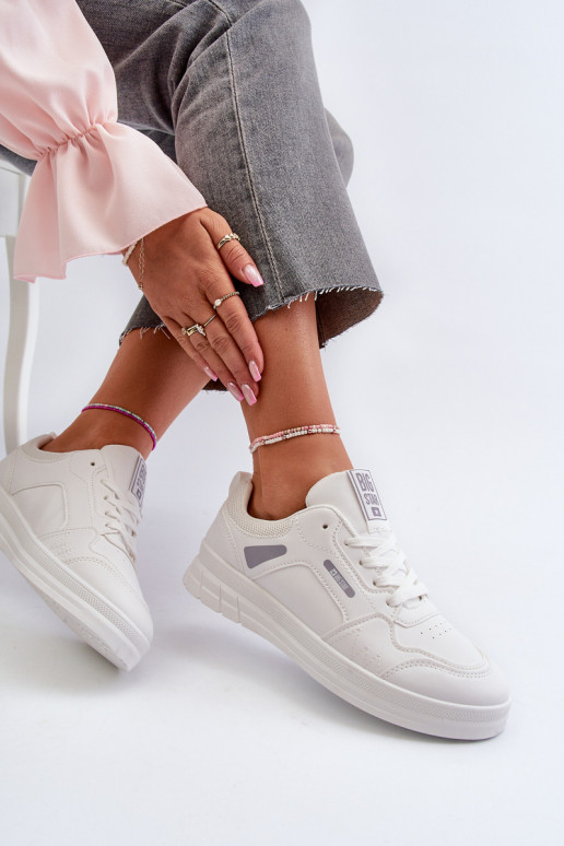 Féminin Chaussures modèle baskets Memory Foam System Big Star NN274A483 couleur blanche