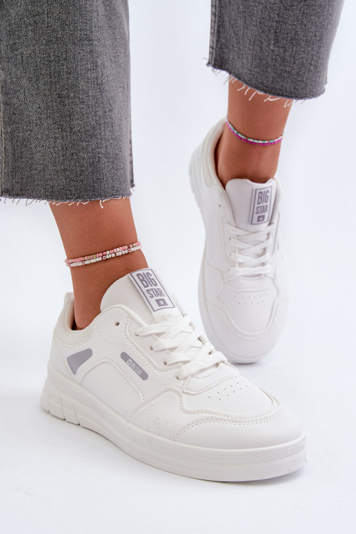 Féminin Chaussures modèle baskets Memory Foam System Big Star NN274A483 couleur blanche