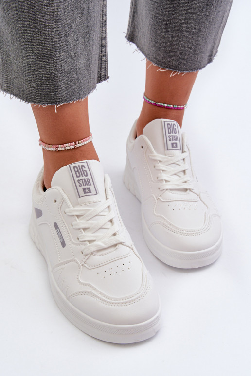 Féminin Chaussures modèle baskets Memory Foam System Big Star NN274A483 couleur blanche