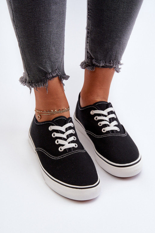 Turnschuhe Klassische Sneaker-Stilvolllle schZuarze Farbe Olvali