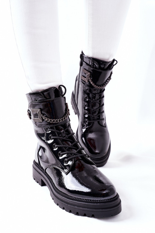 Féminin réchauffer Bottines de travail couleur noire Vanquish