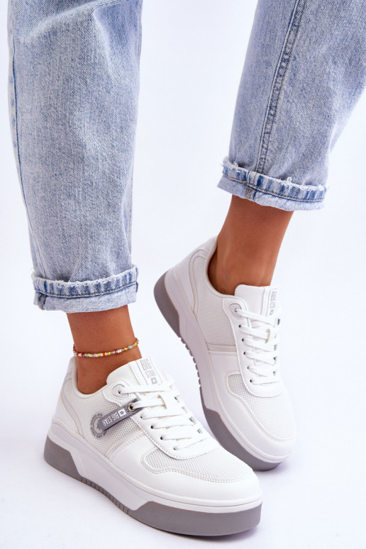 Klassieke sneakers Memory Foam System Big Star LL274A024 Initte kleur