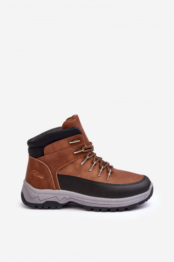 Heren wandelschoenen Tai turiraena in bruine kleur 2