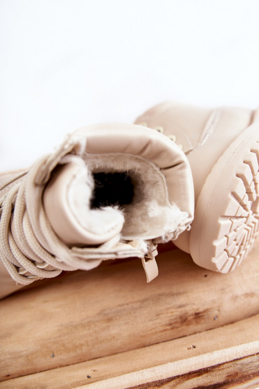 INarme kinderlaarzen ivoor Dexter