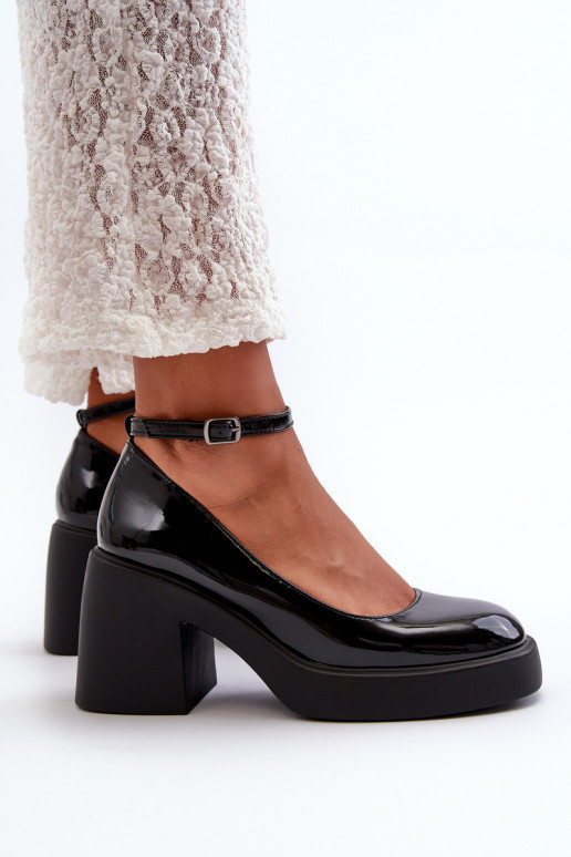 met lakeffect Schoenen Op enorme hakken zInart Effiba