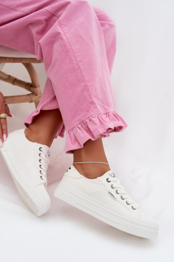 Chaussures de loisirs avec une plateforme O`NEILL SPINNA C DANSOMEN LODANS 90261009.02A couleur blanche