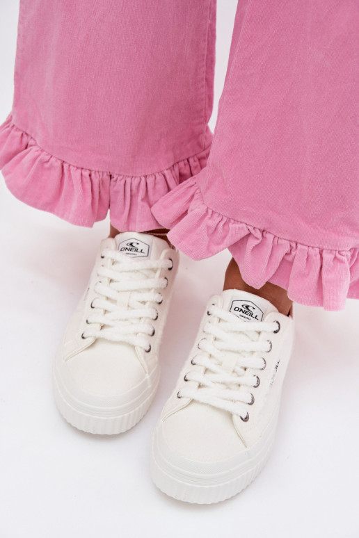 Chaussures de loisirs avec une plateforme O`NEILL SPINNA C DANSOMEN LODANS 90261009.02A couleur blanche