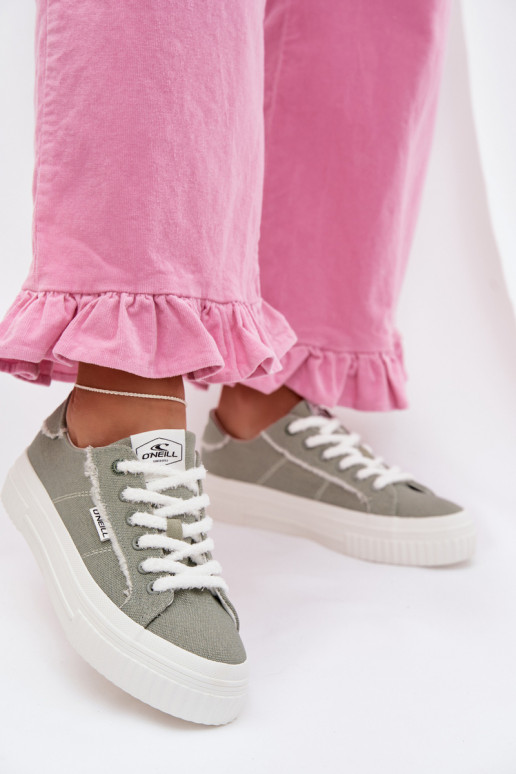 Vrijetijdsschoenen met platform O`NEILL SPINNA C INOMEN LOIN 90261009.05Z groene kleur