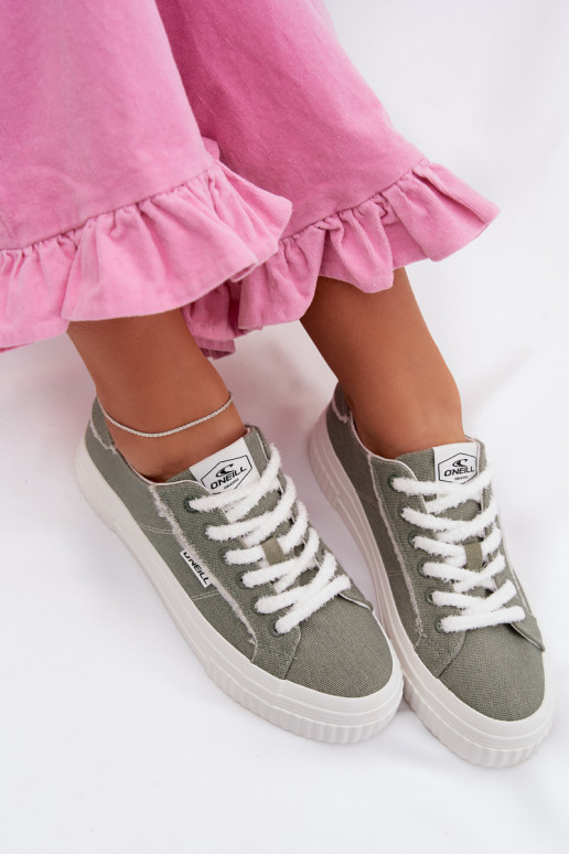 Chaussures de loisirs avec une plateforme O`NEILL SPINNA C DANSOMEN LODANS 90261009.05Z couleur verte