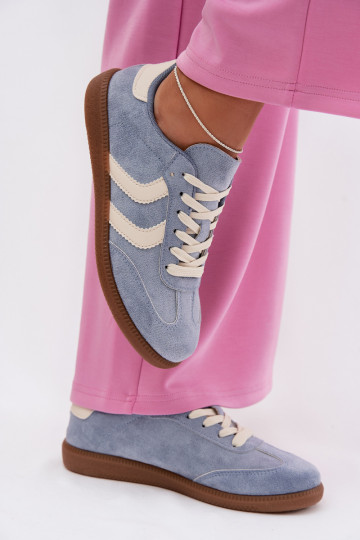 Sneakers model schoenen Damesvan eco-suèdeu blauIn Jesavella