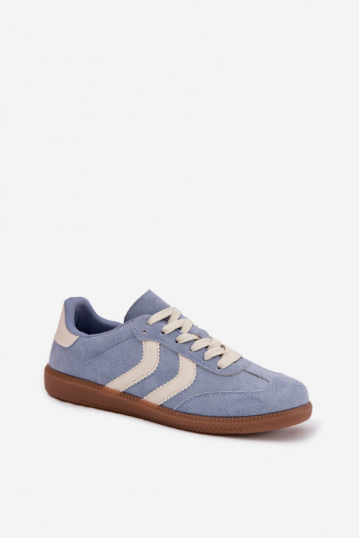 Sneakers model schoenen Damesvan eco-suèdeu blauIn Jesavella