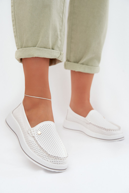 Schuhe FemininErmöglichtturalnej Skóry S.Barski GR61-5980 Zueiße Farbe