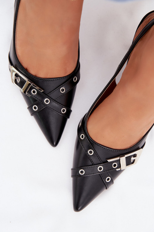 Dames sandalen met dunne hakken Met Strepen I met gespen zInart Parina