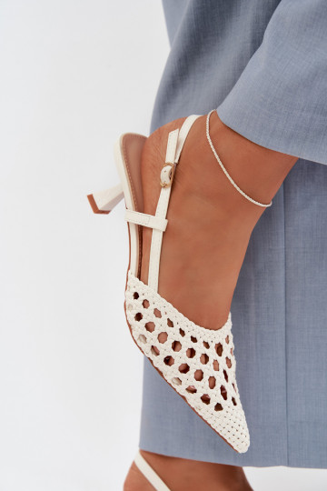 Sandalen met patroon Dames met hakken Initte kleur Selinae